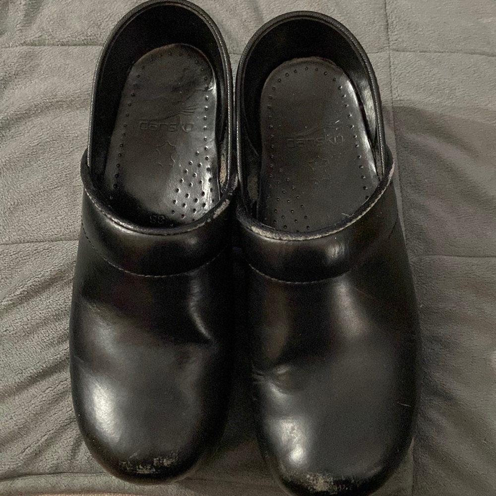 Size 38 Dansko Clogs